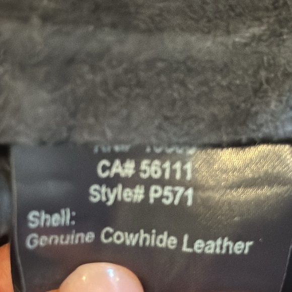 Perfecto brand from Schott NYC black cowhide mission jacket men’s size medium - Picture 6 of 16